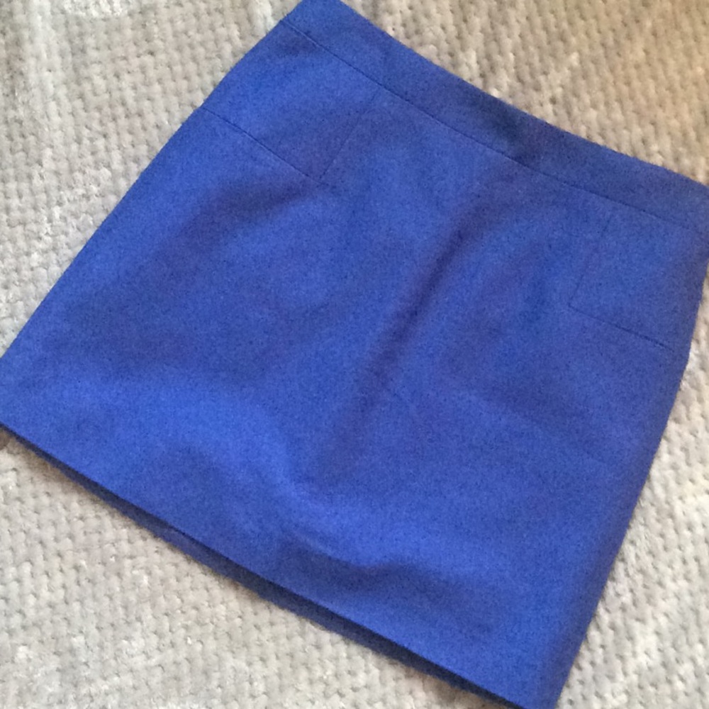 J Crew Royal Blue Skirt